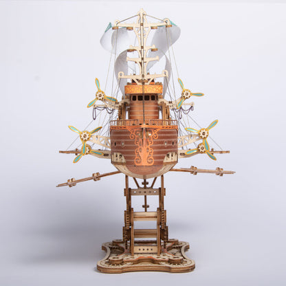 Steampunk airship – Around the World in 80 Days