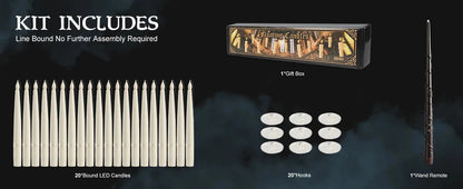 LED Floating Candles with Magic Wand Control
