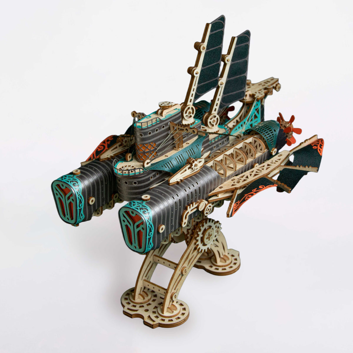 Steampunk Airship — 20,000 Leagues Under the Sea