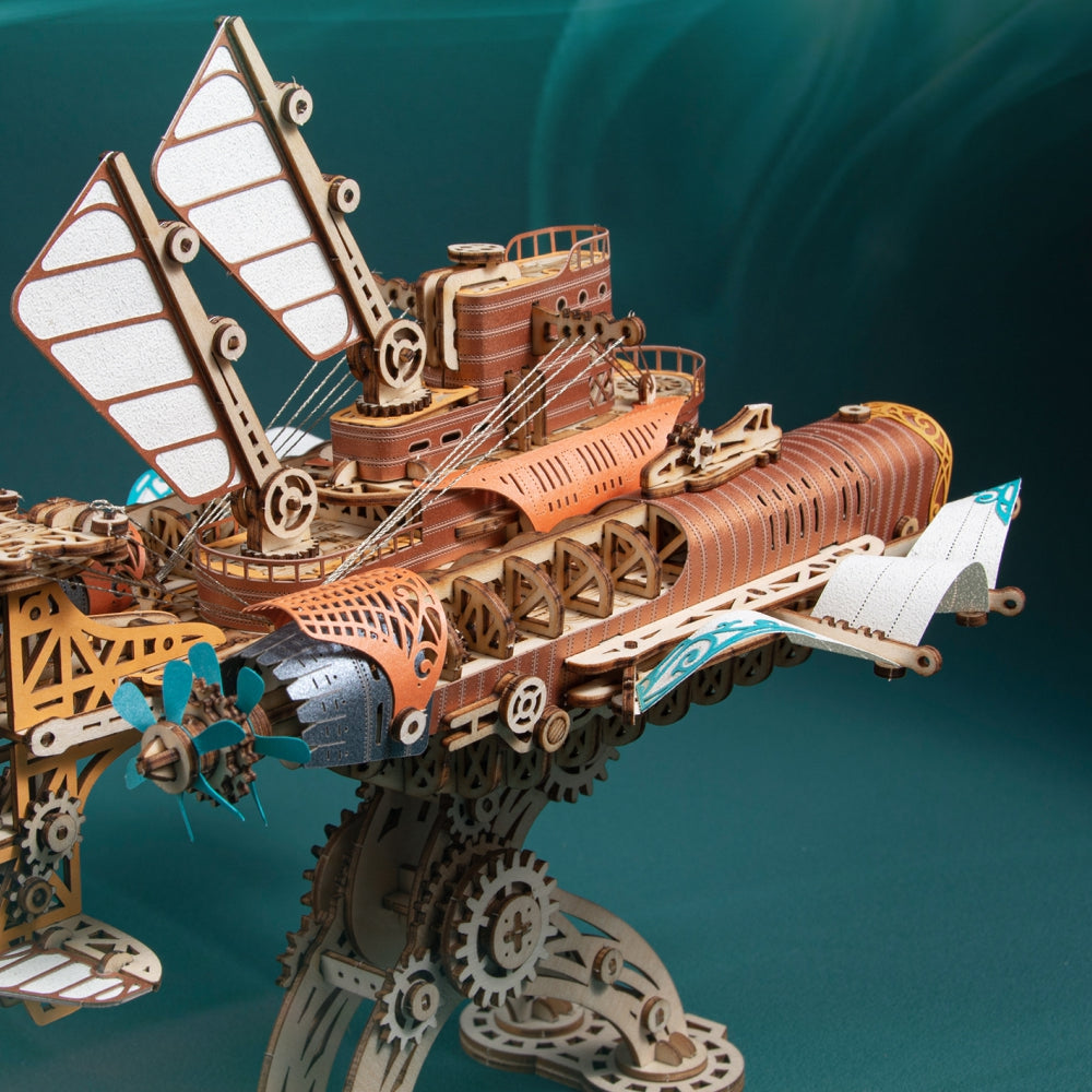 Steampunk Airship — 20,000 Leagues Under the Sea