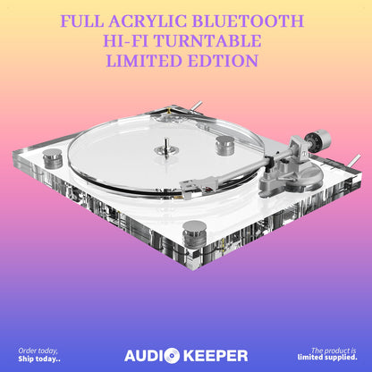 Genesis-V2 Transparent Turntable – Available in Europe