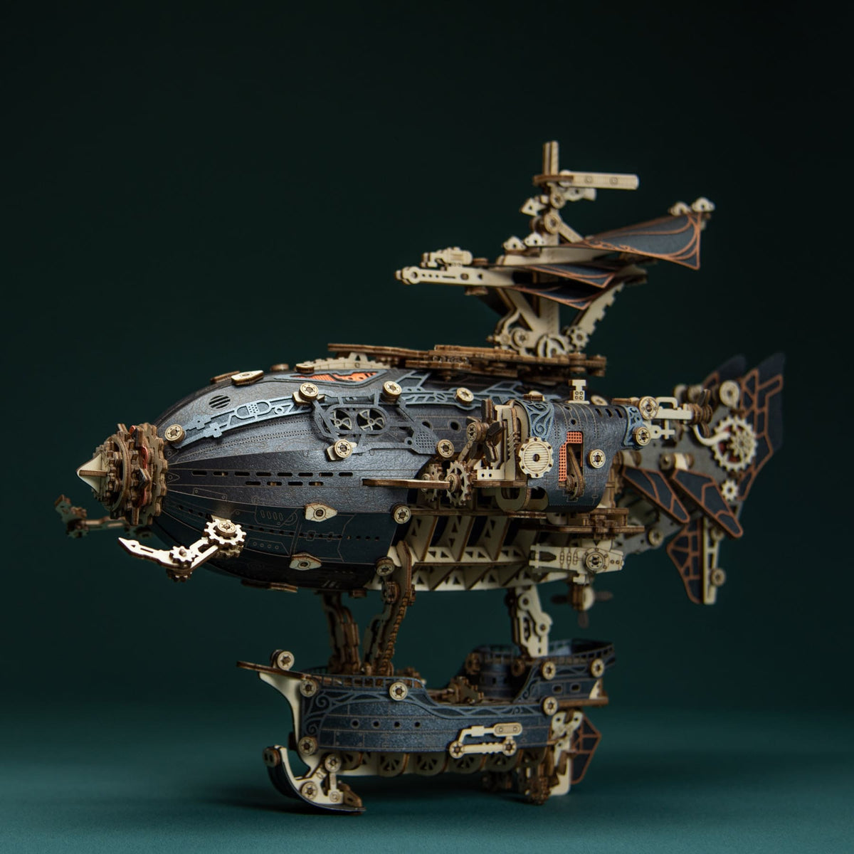 Fantasy Airship Balloon - Black