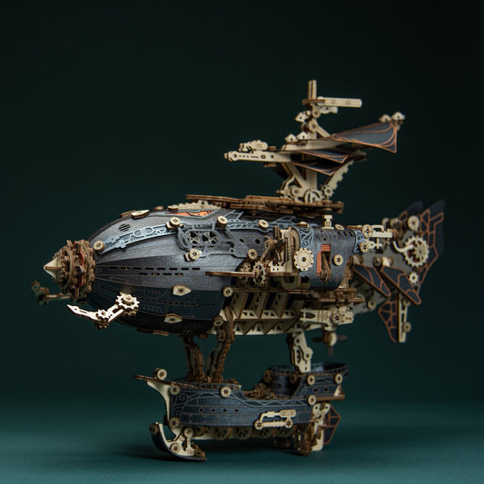 Fantasy Airship Balloon - Black
