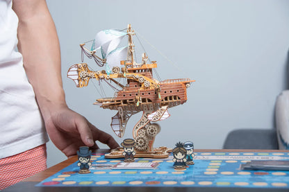 Steampunk airship – Around the World in 80 Days