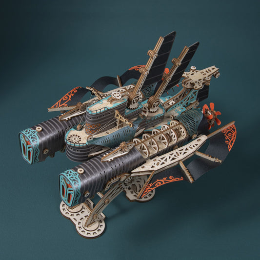 Steampunk Airship — 20,000 Leagues Under the Sea