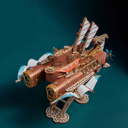 Steampunk Airship — 20,000 Leagues Under the Sea