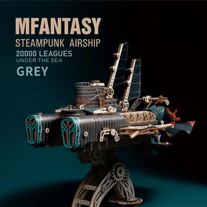 Steampunk Airship — 20,000 Leagues Under the Sea
