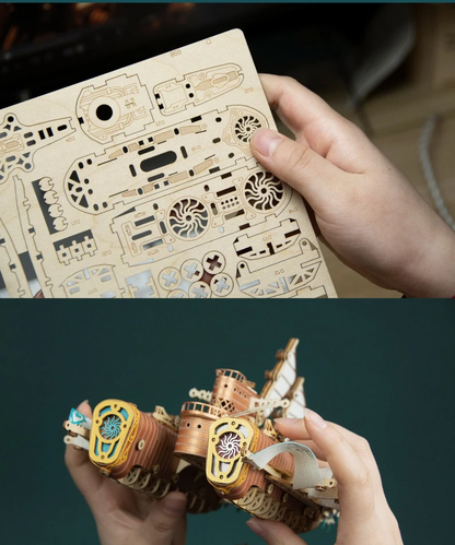 Steampunk Airship — 20,000 Leagues Under the Sea