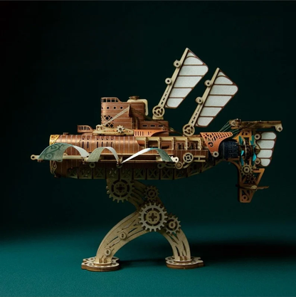 Steampunk Airship — 20,000 Leagues Under the Sea