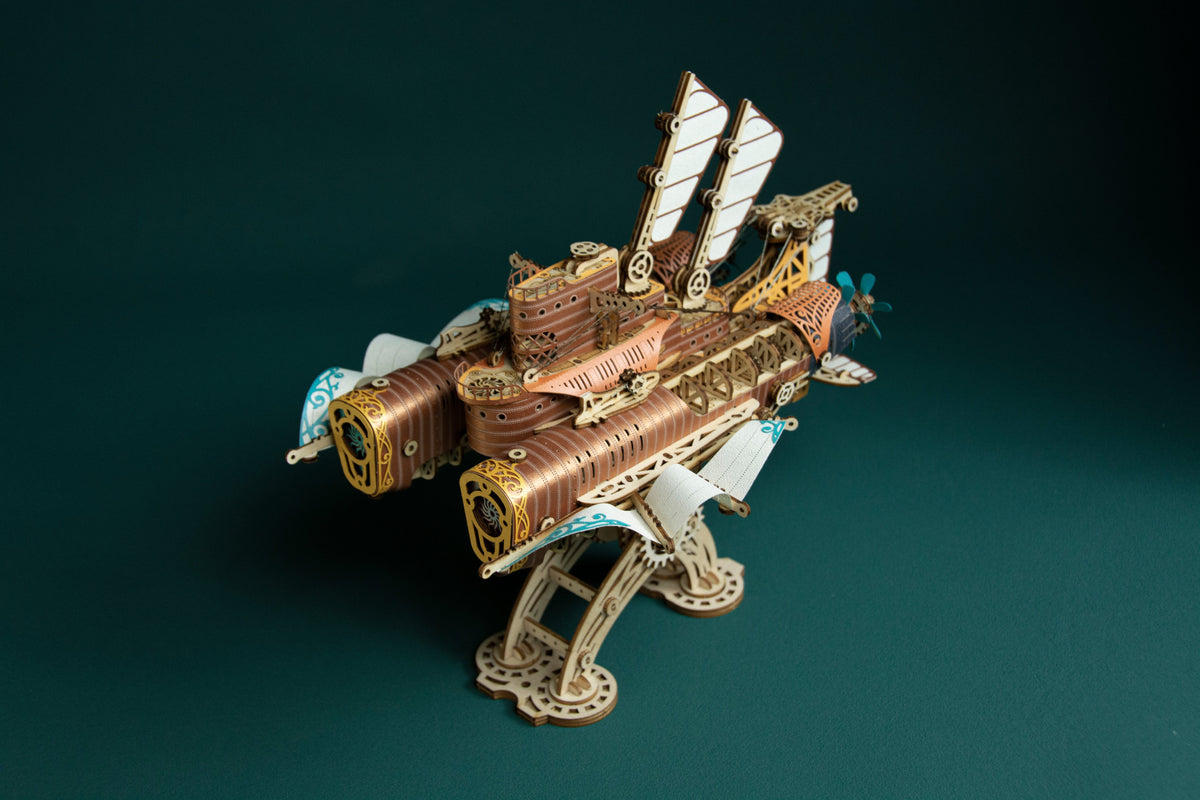Steampunk Airship — 20,000 Leagues Under the Sea