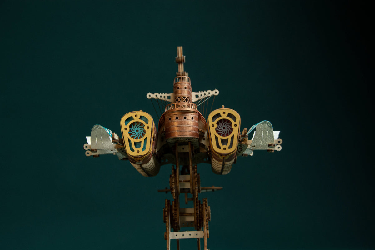 Steampunk Airship — 20,000 Leagues Under the Sea