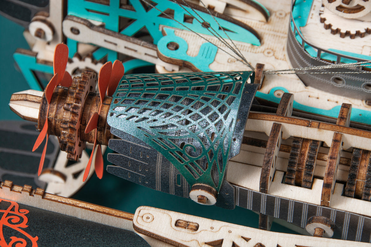 Steampunk Airship — 20,000 Leagues Under the Sea